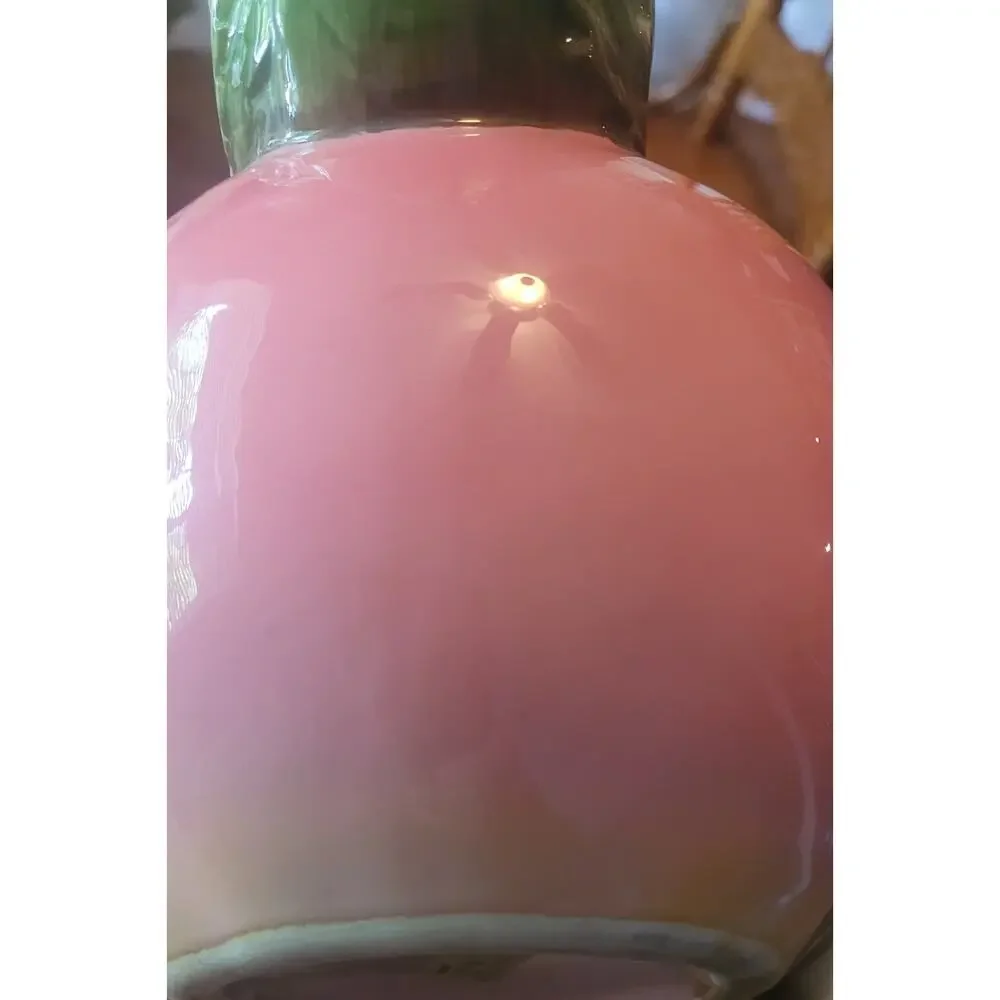 Pottery Barn Ceramic Peach Juice Water Iced Tea Pitcher